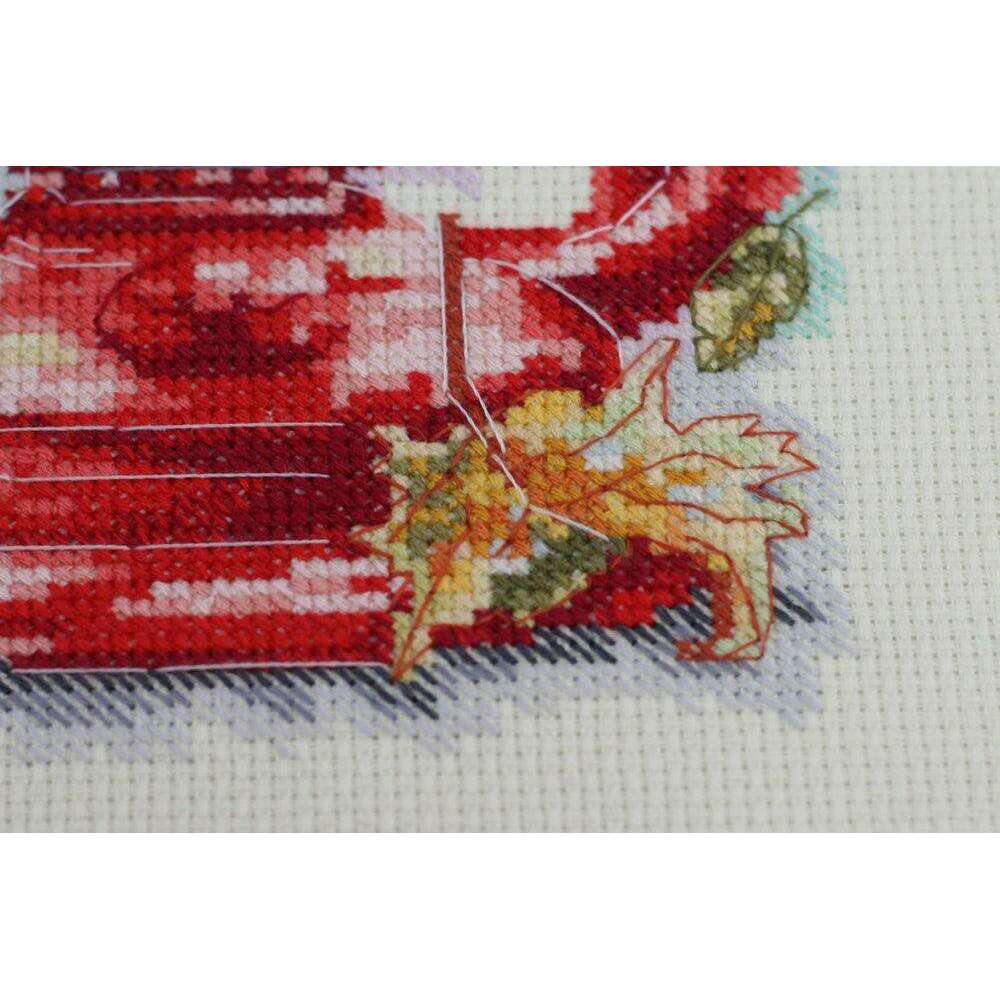 Cross-stitch kit Heat of October AH-088