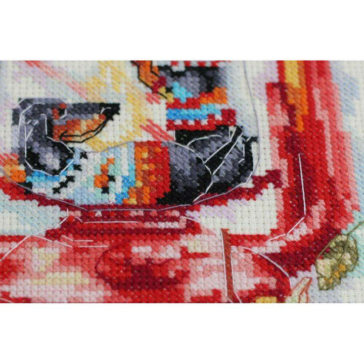 Cross-stitch kit Heat of October AH-088