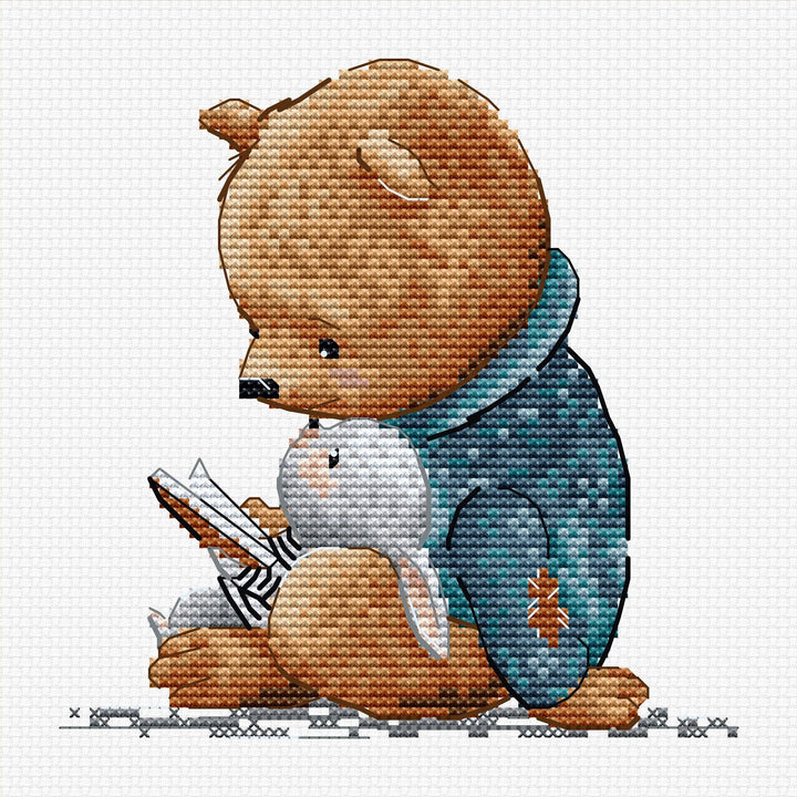 The Bedtime Story Cross Stitch Kit by Hobby Jobby HJ025