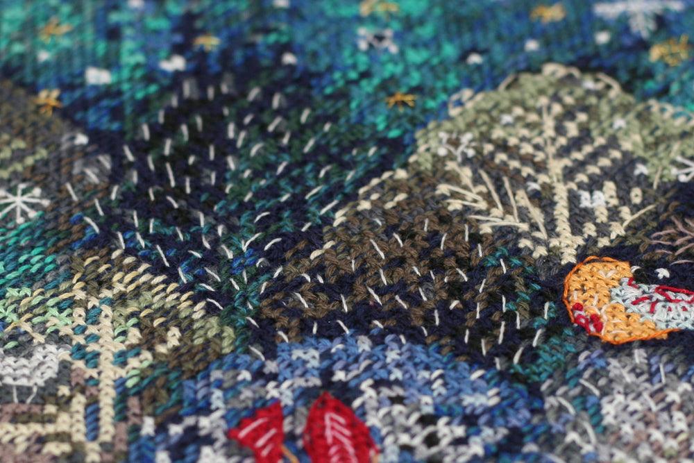 Cross stitch kit In the winter forest one day AH-153