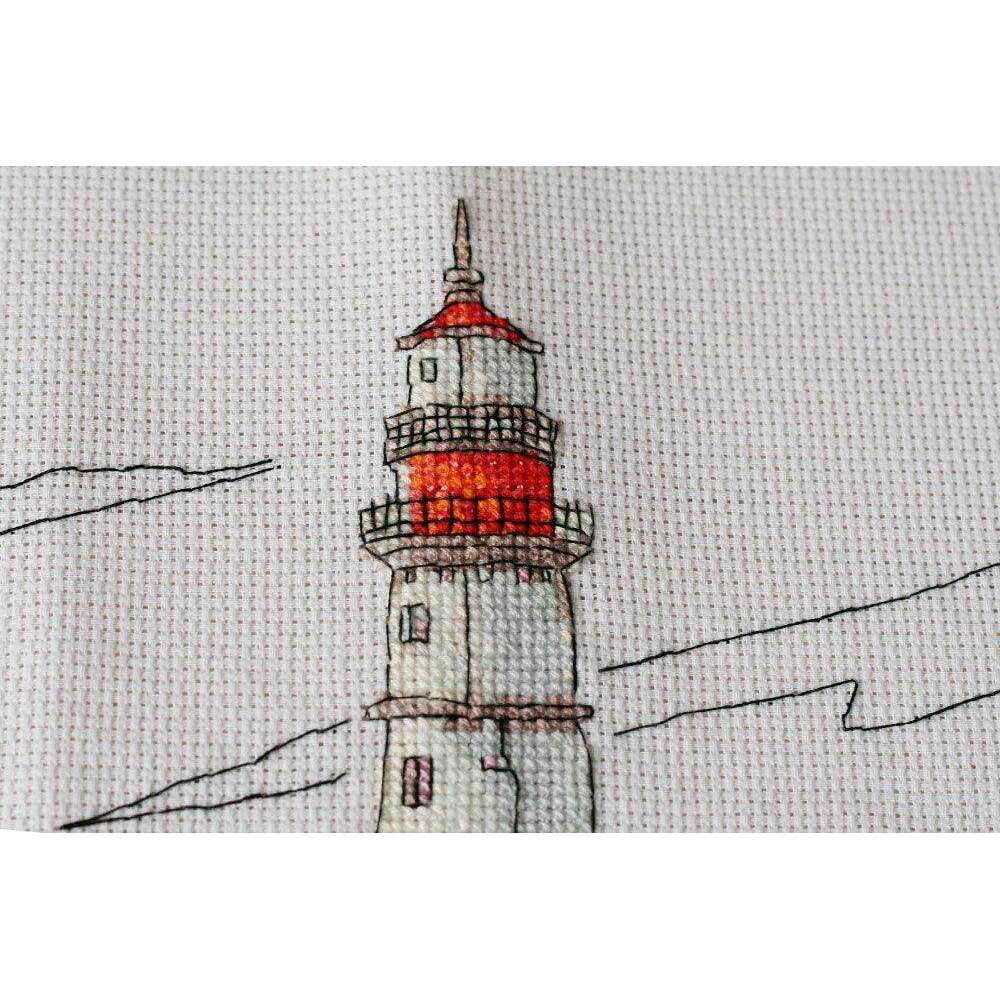 Cross-stitch kit Lighthouse light AH-109