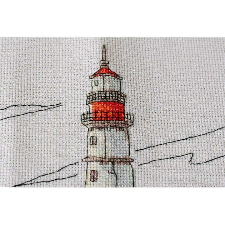 Cross-stitch kit Lighthouse light AH-109
