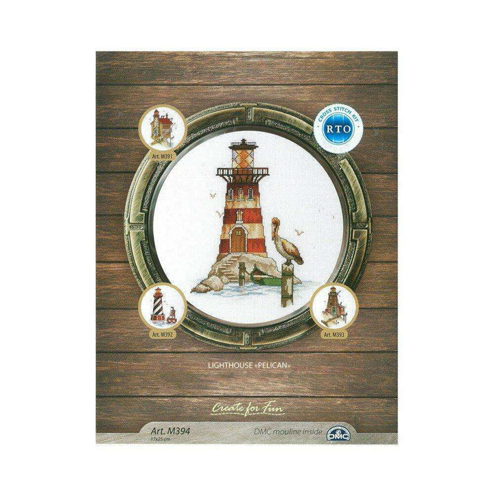 Cross-Stitch Kit "Lighthouse "Pelikan" M394