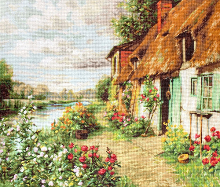 Summer Landscape B571L Counted Cross-Stitch Kit
