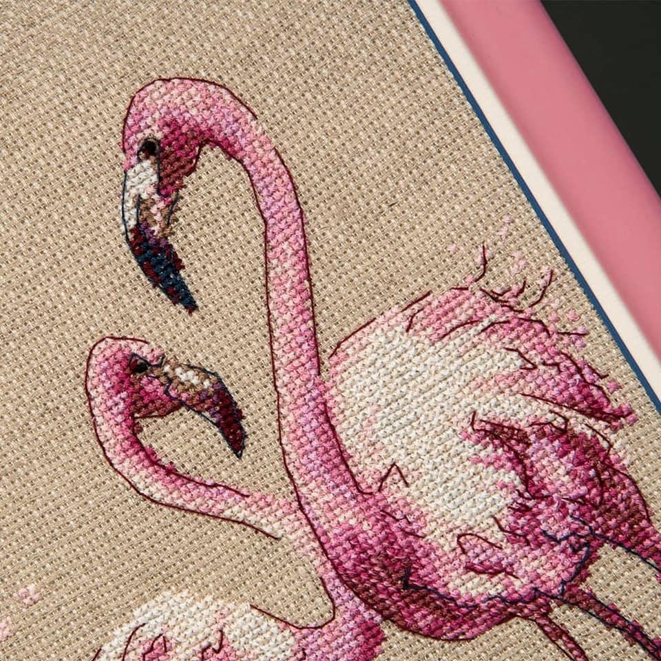 Cross-stitch kit M-295C Series "At the water"