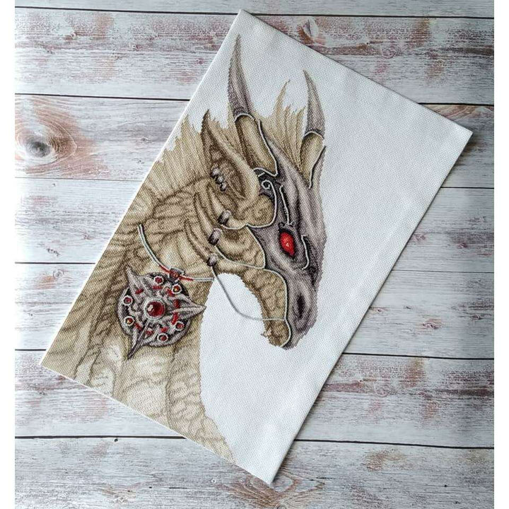 Cross-stitch kit M-319C "Guardian of treasure"