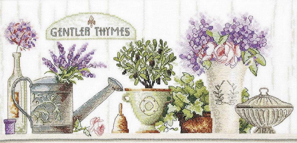 Cross-stitch kit M-323C "Quite times"
