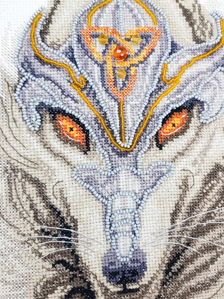 Cross-stitch kit M-423C "Keeper of the Secret"