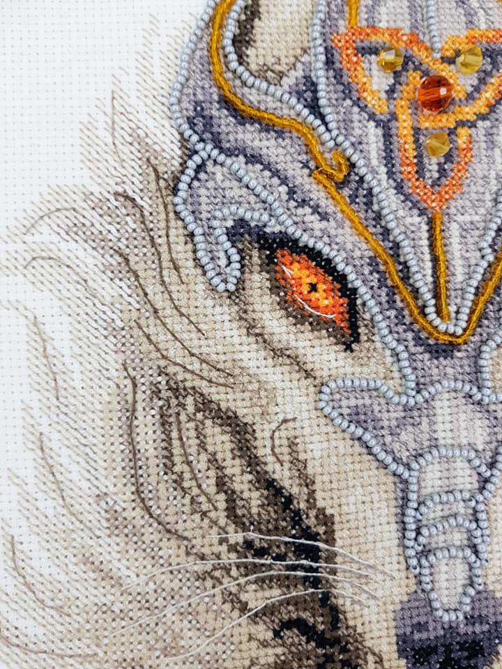 Cross-stitch kit M-423C "Keeper of the Secret"