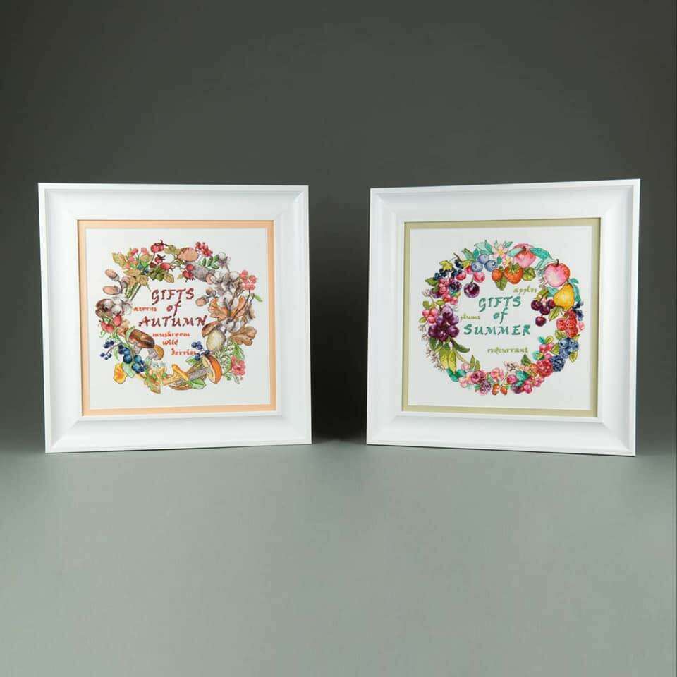 Cross-stitch kit M-434C "Berry fresh"