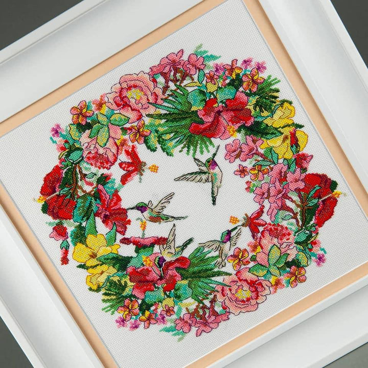 Cross-stitch kit M-440C "Tropical scent"