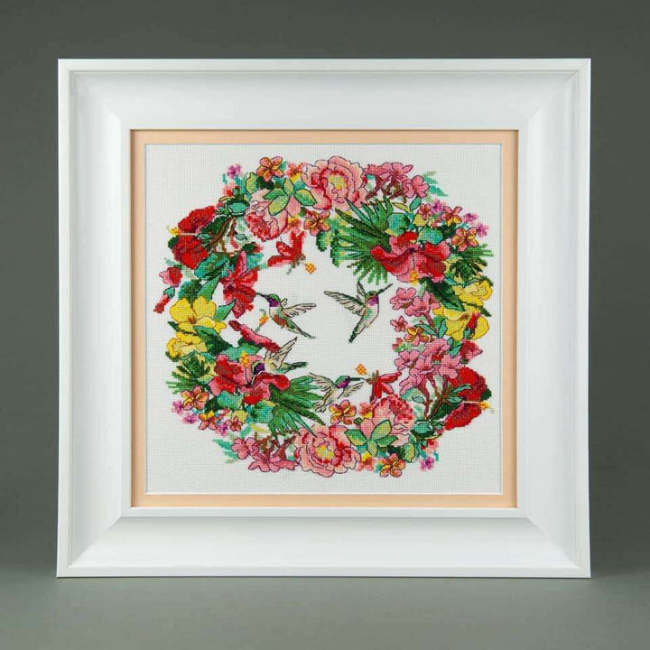 Cross-stitch kit M-440C "Tropical scent"
