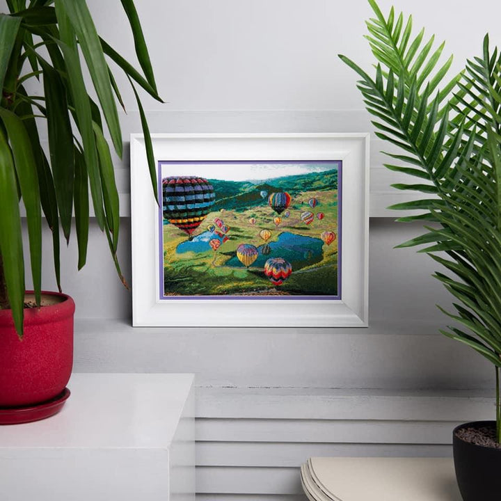 Cross-stitch kit M-443C Counted cross stitch kit "Balloons"