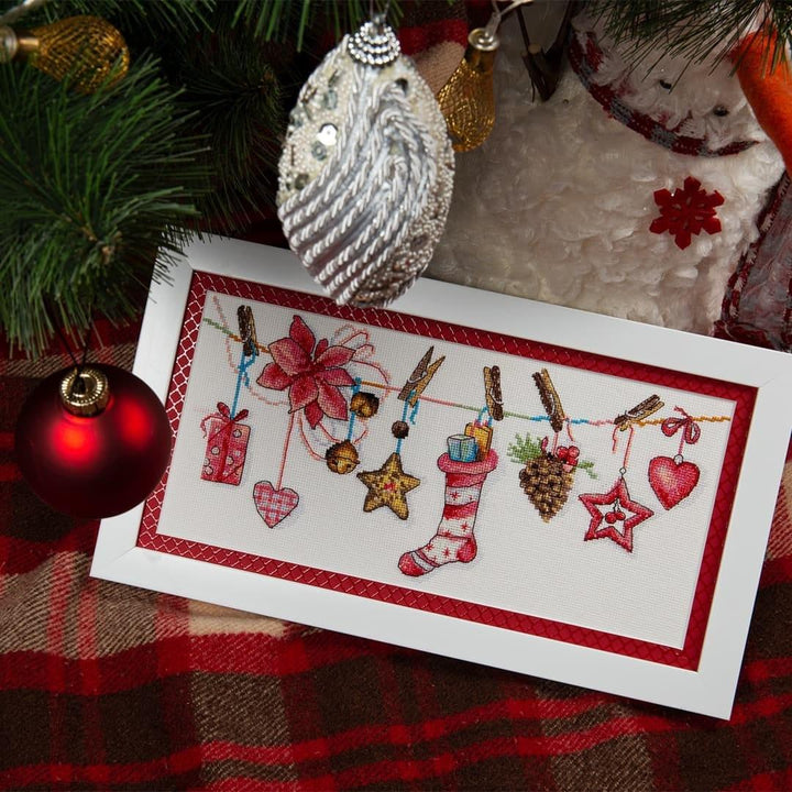 Cross-stitch kit M-446C "Festive mood"