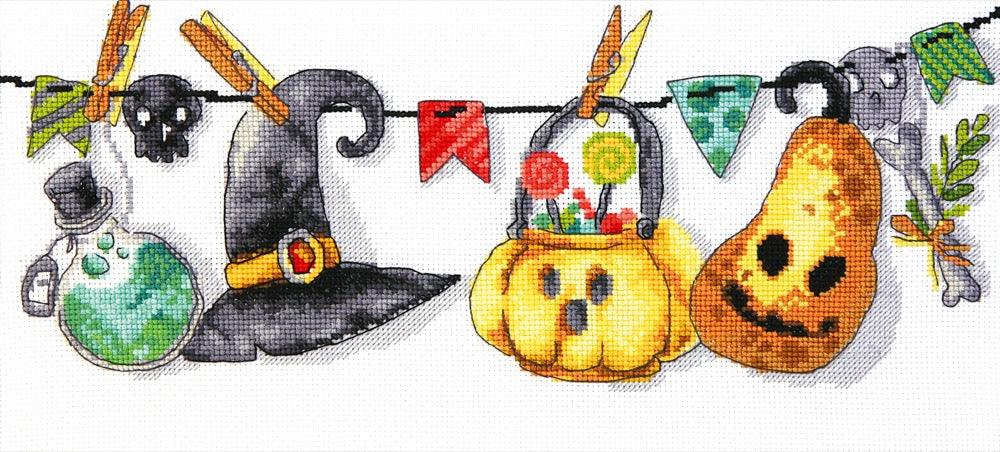 Cross-stitch kit M-447C "Halloween"