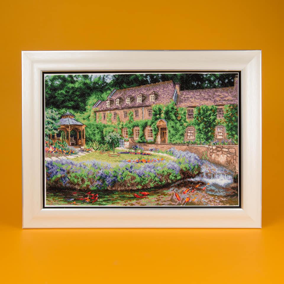 Cross-stitch kit M-450C "Mirror water"