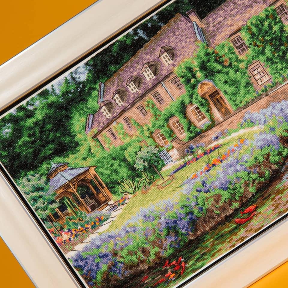 Cross-stitch kit M-450C "Mirror water"