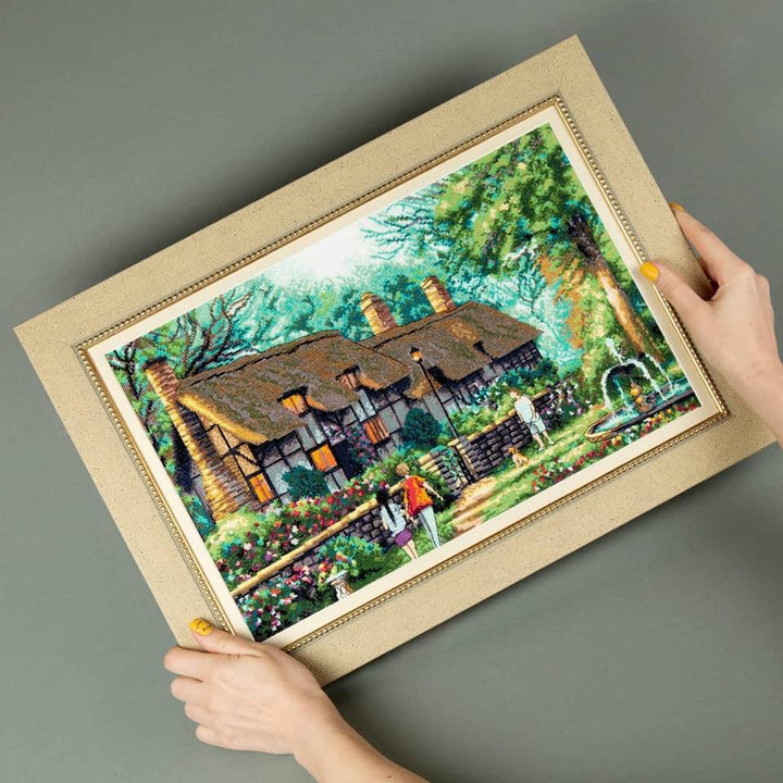 Cross-stitch kit M-450C "Mirror water"