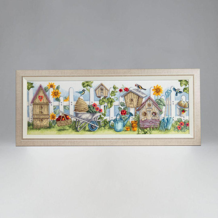 Cross-stitch kit M-451C "Bird yard"