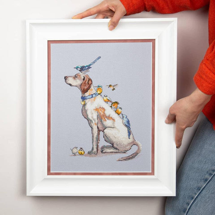 Cross-stitch kit M-465C "Defender"