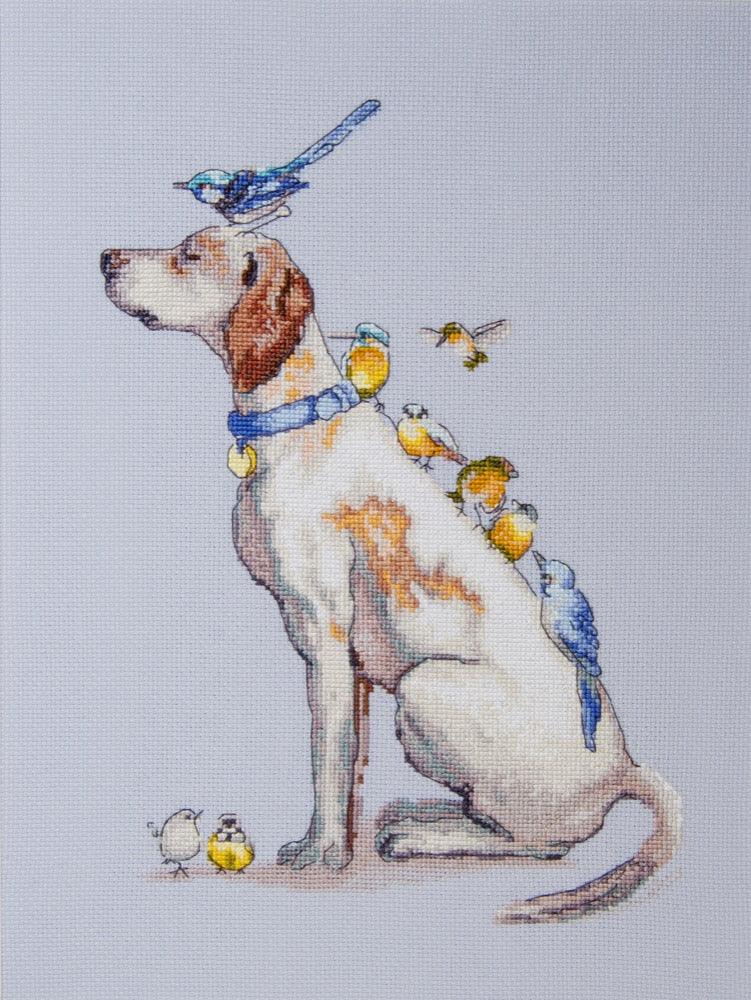 Cross-stitch kit M-465C "Defender"