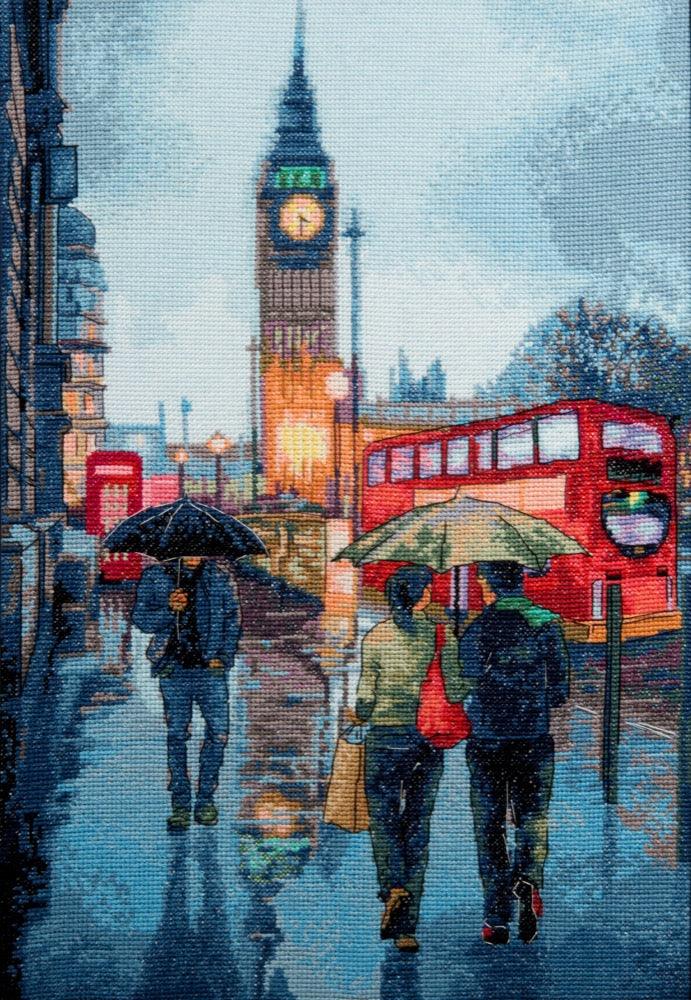 Cross-stitch kit M-488C "Way back home"