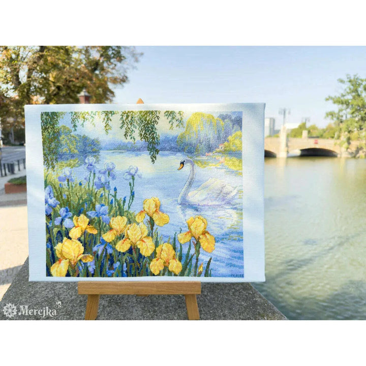 Cross stitch kit Merejka Enchanted Pond K-263