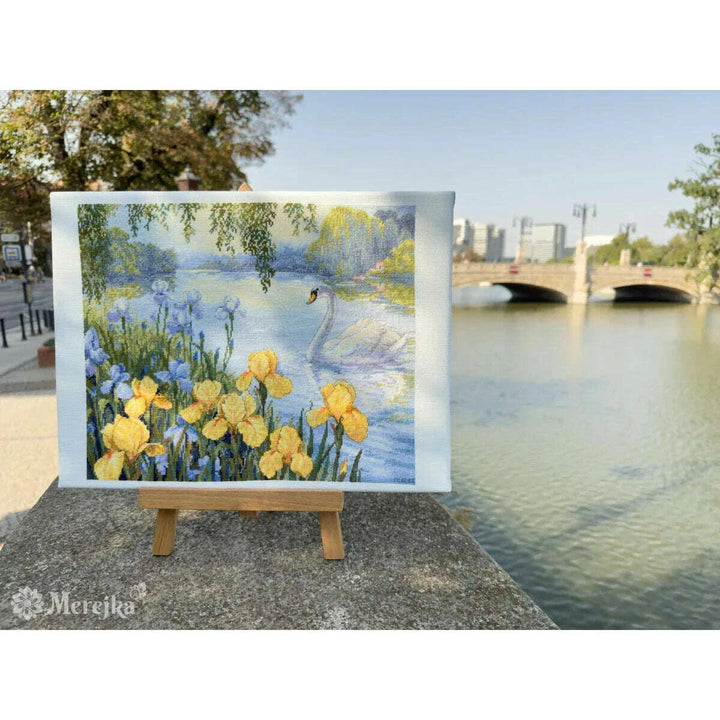 Cross stitch kit Merejka Enchanted Pond K-263
