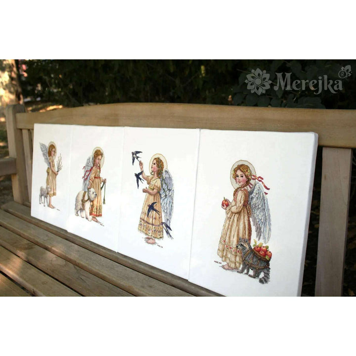 Cross stitch kit Merejka Welcoming Spring K-256A
