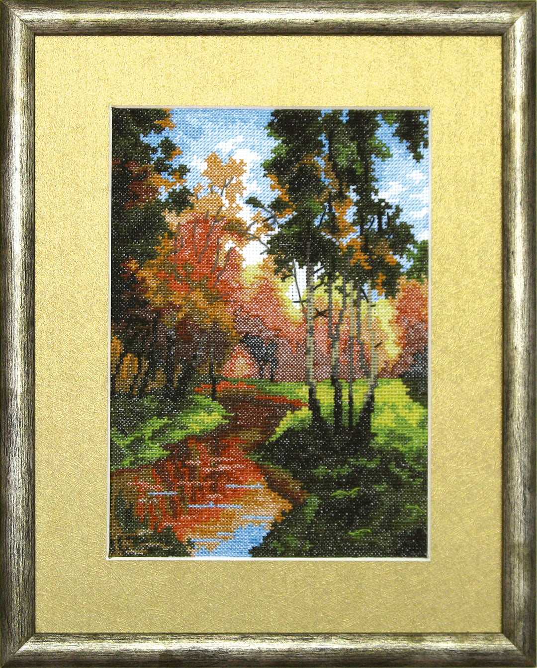 Cross-stitch kit No515C "Gold autumn"
