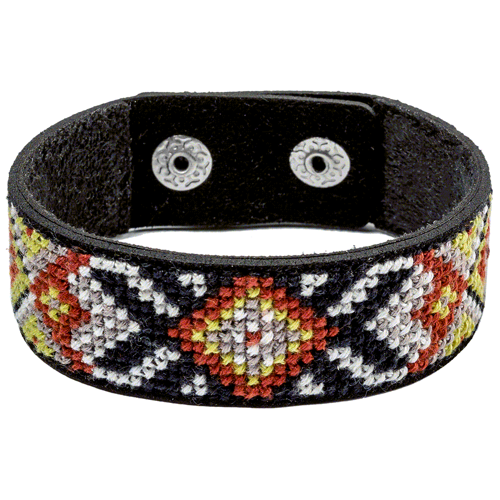 Cross-stitch kit on artificial leather FLHL-026