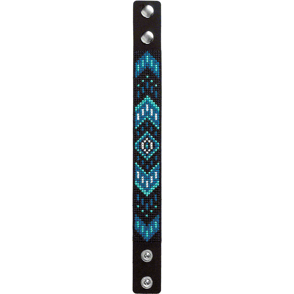 Cross-stitch kit on artificial leather FLHL-029