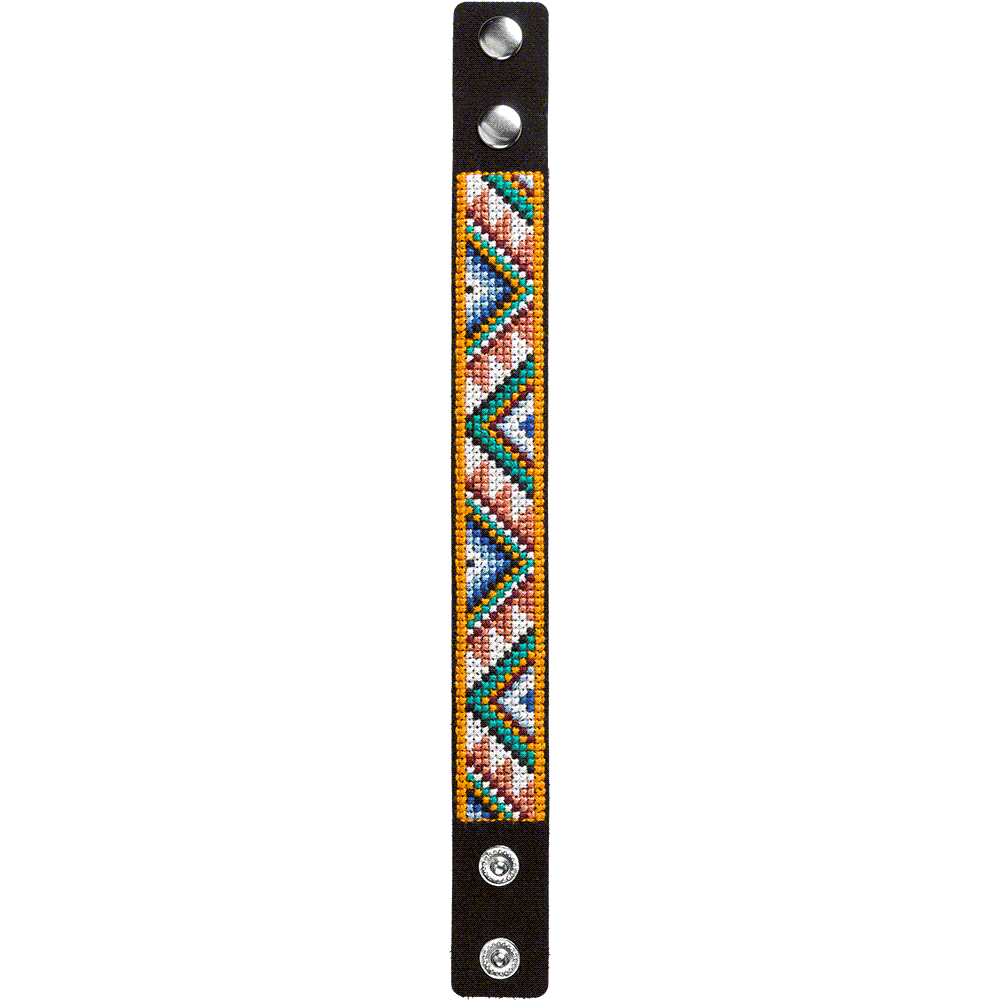 Cross-stitch kit on artificial leather FLHL-031