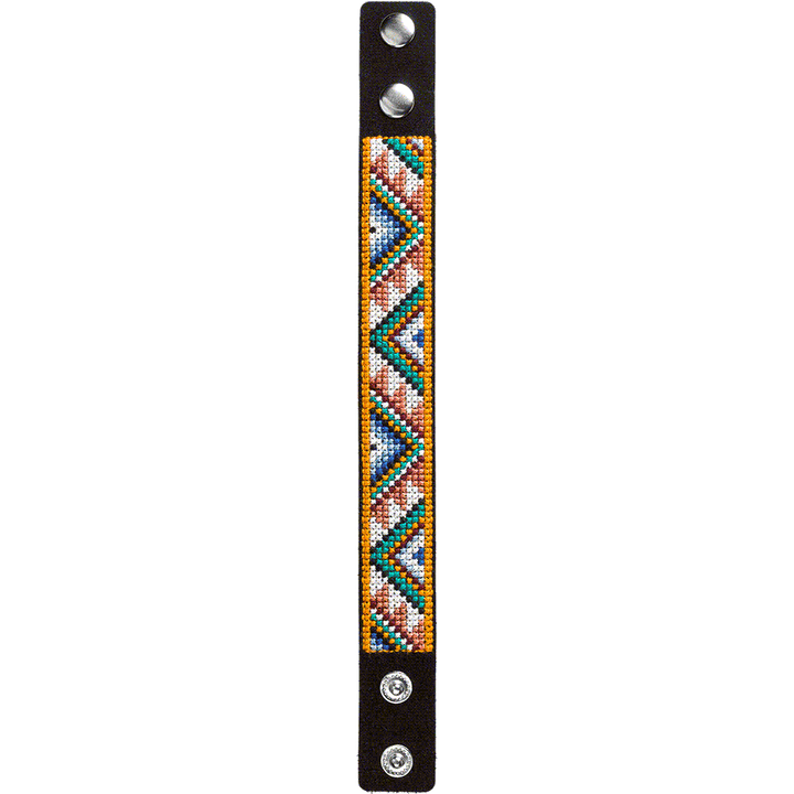 Cross-stitch kit on artificial leather FLHL-031