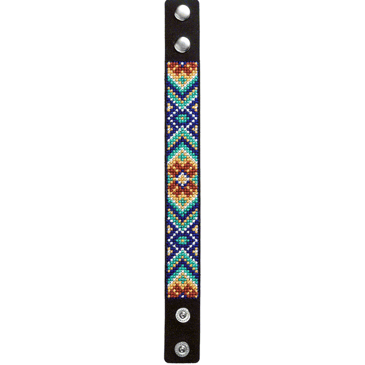 Cross-stitch kit on artificial leather FLHL-032