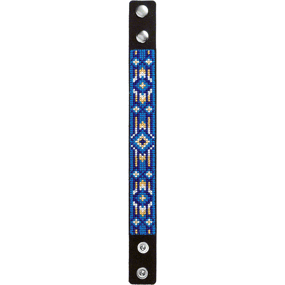 Cross-stitch kit on artificial leather FLHL-040
