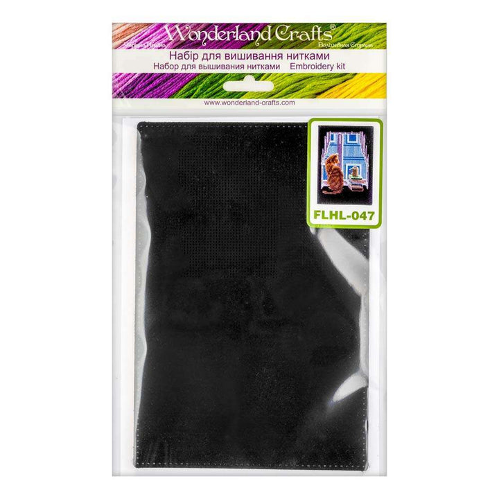 Cross-stitch kit on artificial leather FLHL-047
