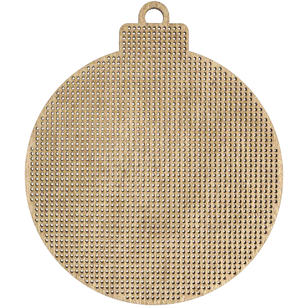 Cross-stitch kit on wood FLW-008