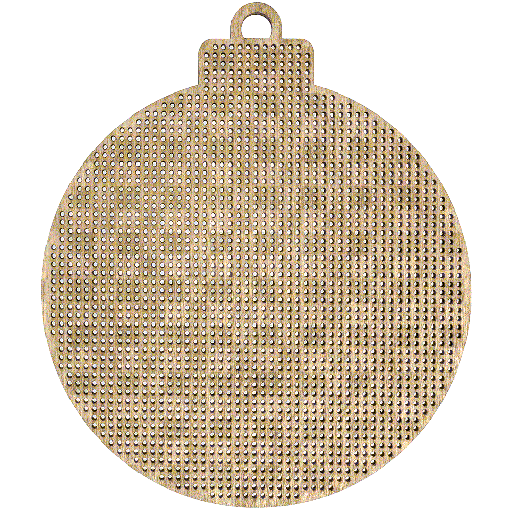Cross-stitch kit on wood FLW-008