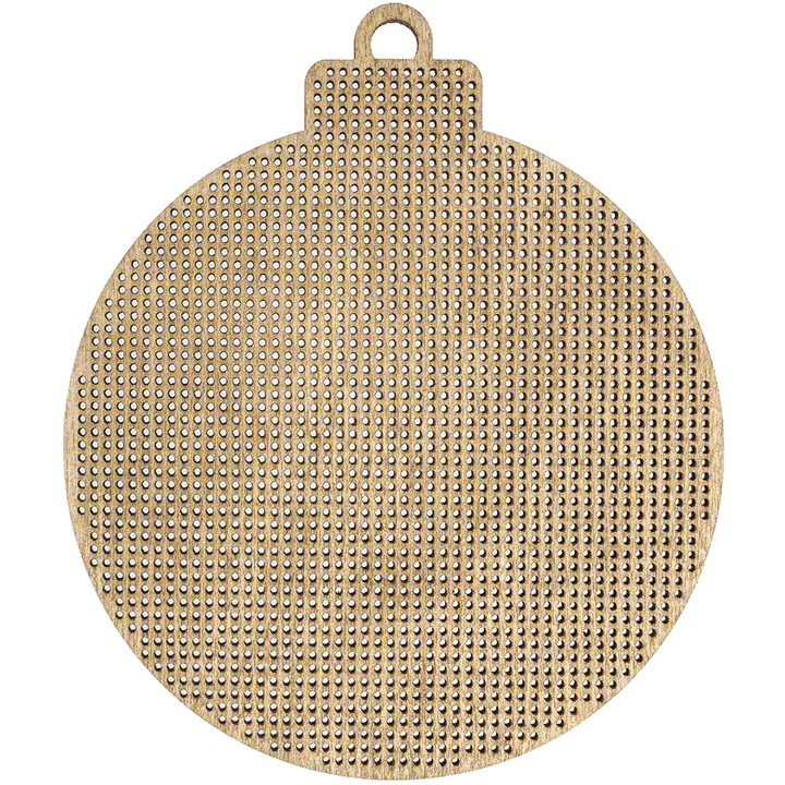 Cross-stitch kit on wood FLW-009