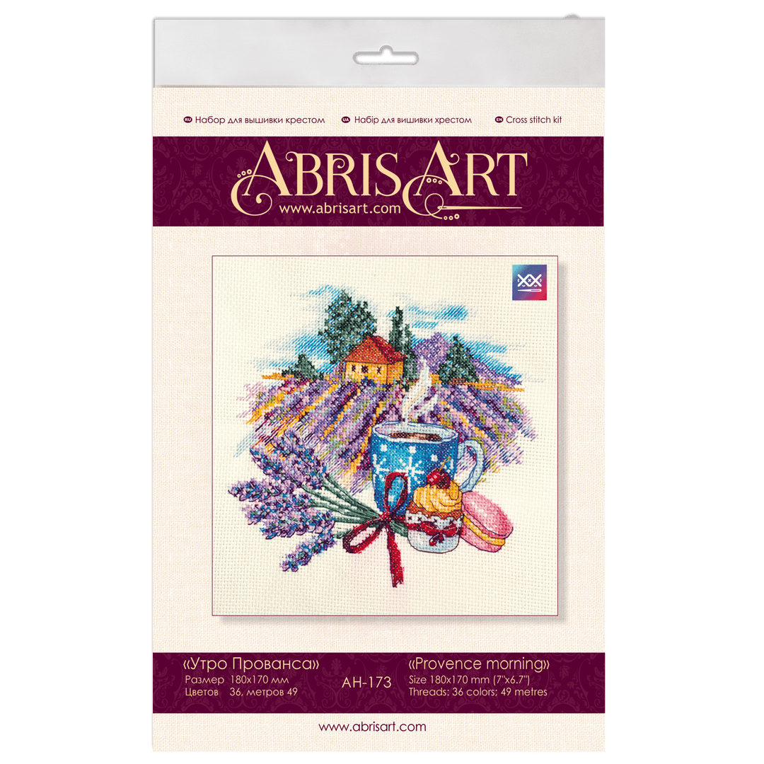 Cross-stitch kit Provence morning AH-173