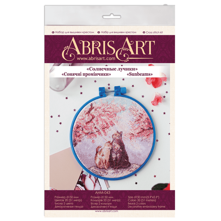 Cross-stitch kit Sunbeams AHM-043