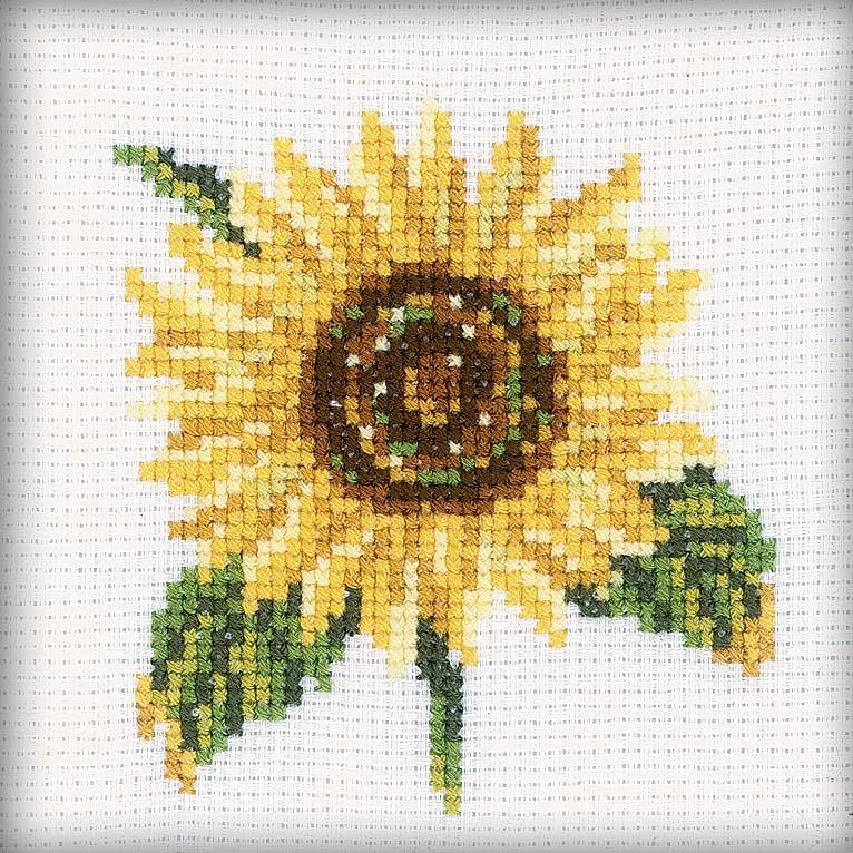 Cross-Stitch Kit "Sunflower" H170
