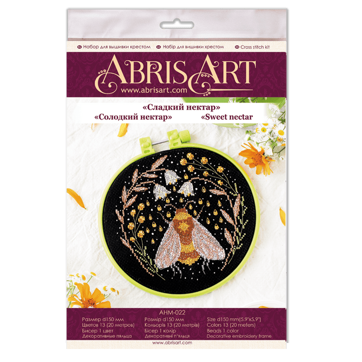 Cross-stitch kit Sweet nectar AHM-022