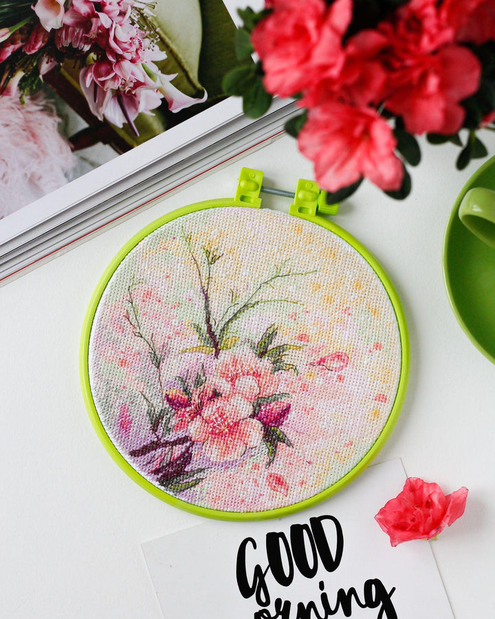 Cross-stitch kit Tender spring AHM-042