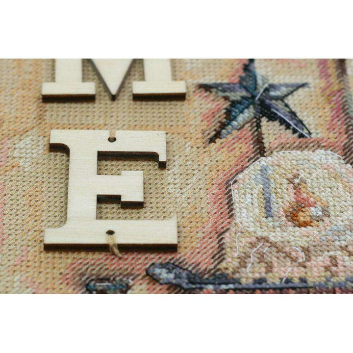 Cross-stitch kit Warm at home AH-059