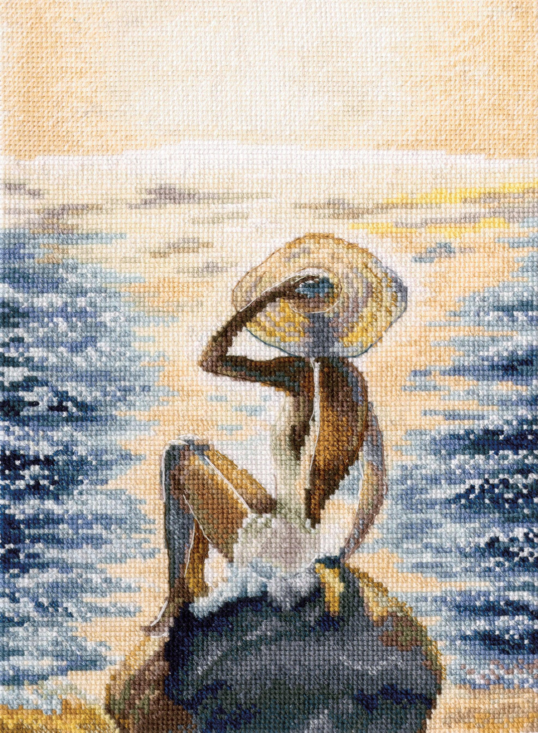 Cross-stitch Kit "With the flavour of salt M848