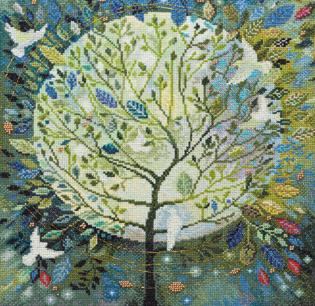 Cross-stitch kit World tree AH-049