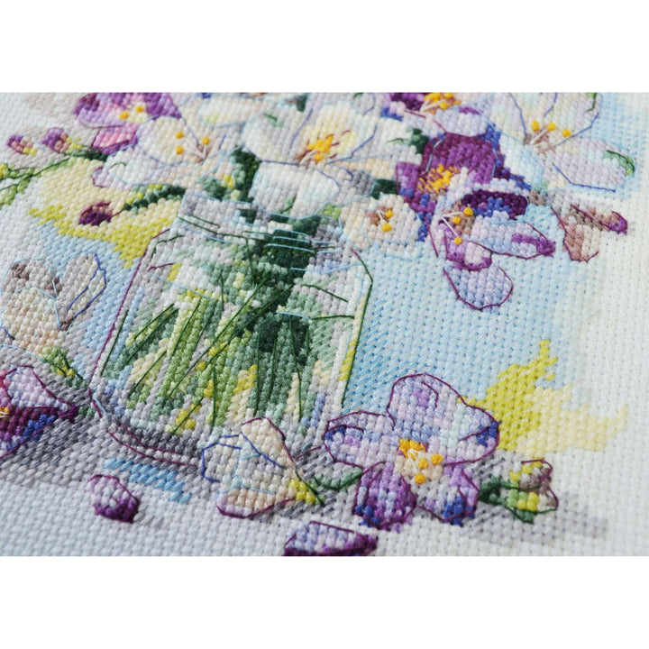 Cross-stitch kits - The first bouquet AH-228