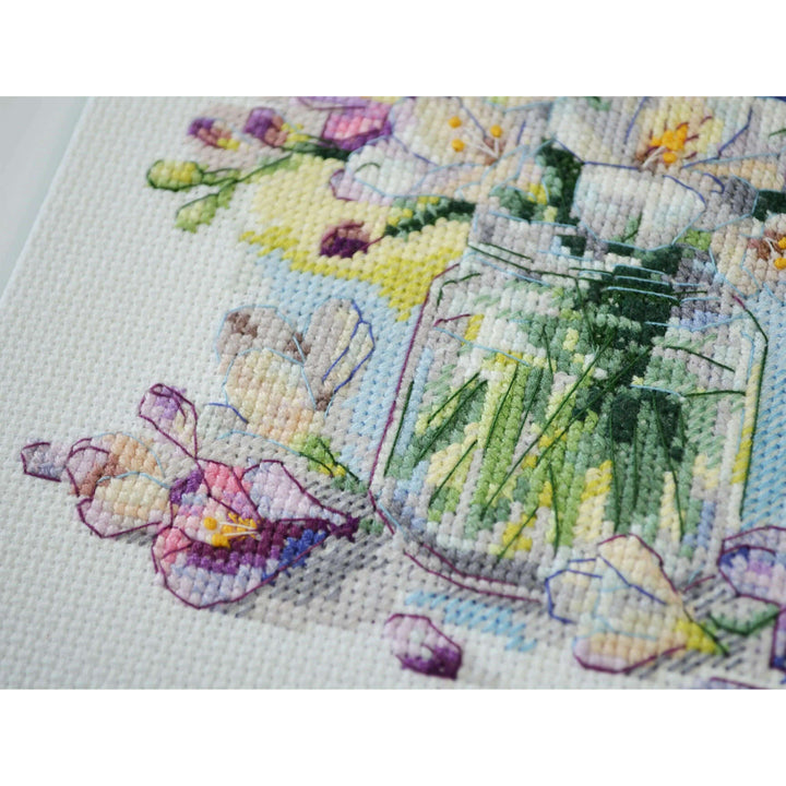 Cross-stitch kits - The first bouquet AH-228